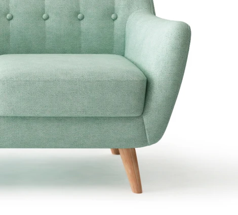 Диван Picasso двухместный горчичный