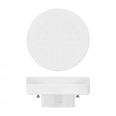 Лампочка светодиодная таблетка белая GX53 6W 4000K Uniel LED-GX53-6W/NW/GX53/FR PLZ01WH