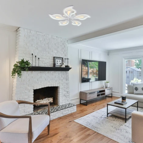 Потолочная люстра светодиодная Escada Koleria 10226/5LED 140W White