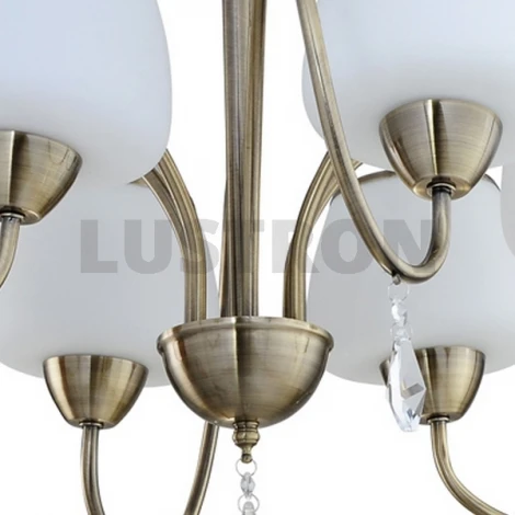 Потолочная люстра IDLamp 855 855/6PF-Oldbronze