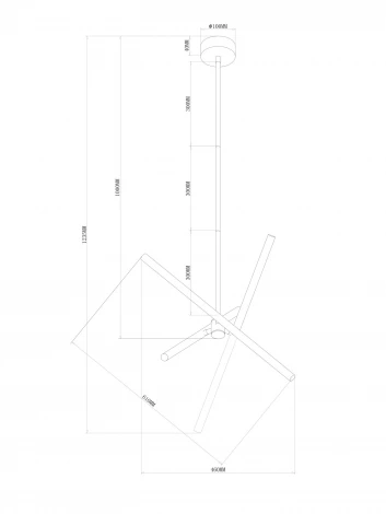 Подвесной светильник Freya Artwork FR6069PL-L65B