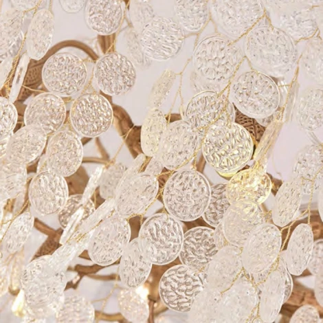 Подвесная люстра Cloyd Haoma 10910 (220V, на тросе, листья, ветки)