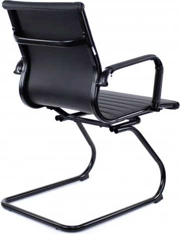 Компьютерное кресло Everprof Leo Black CF Экокожа Черный