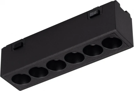 светильник магнитный MAG-VIBE-LASER-L101-6W Warm3000 (BK, 24 deg, 48V) (Arlight, IP20 Металл) 044415