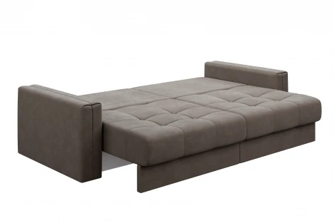 Диван тканевый прямой серо-коричневый D1 Брайтон AAA41396005