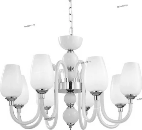 Подвесная люстра Arte Lamp Lavinia A1404LM-8WH