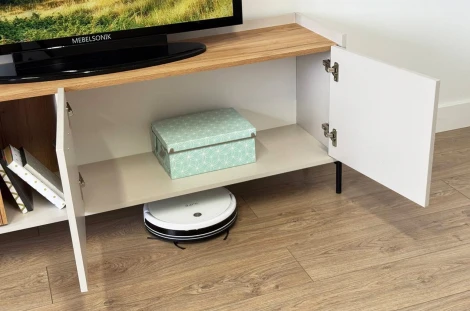 Доминика Тумба 2 Mebelson (ЛДСП/Дуб крафт золотой) арт.174980,3369