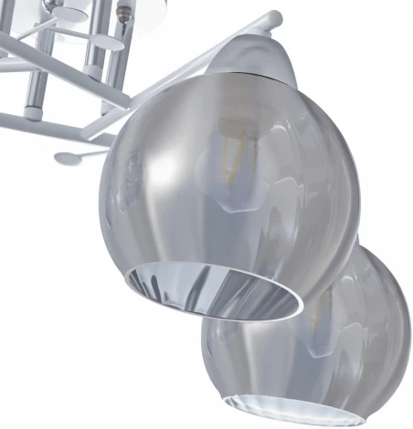 Потолочная люстра на штанге Arte Milano AMALFI 326508/3 WH+CR (220V, шар)