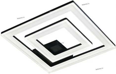 Потолочный светильник IDLamp Sevilia 407/2PF-LEDBlack