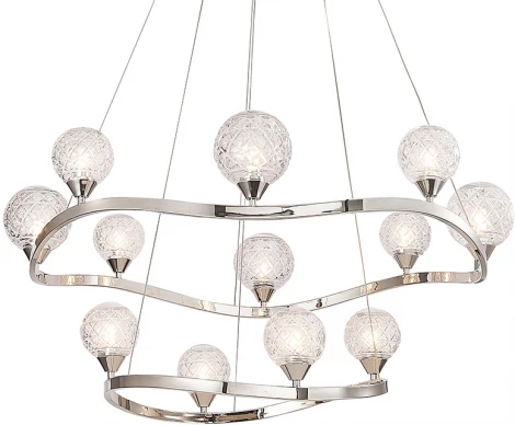 Подвесной светильник Newport 3800 3812/S nickel