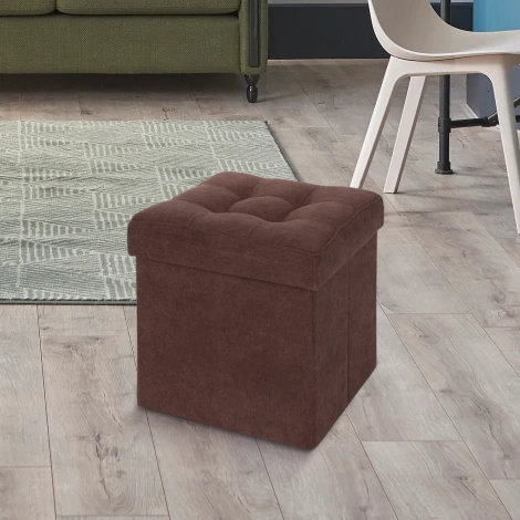 Пуфик Dreambag складной Коричневый Велюр 13255
