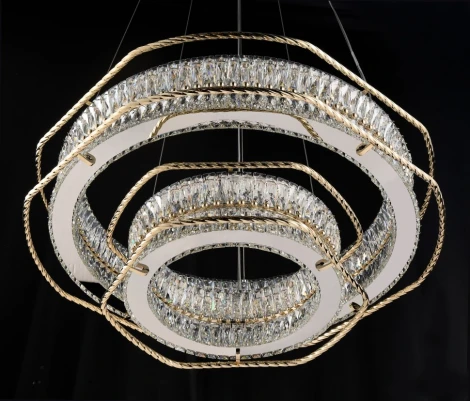 Подвесная люстра светодиодная Fluorite Sacrement FL1181-20P