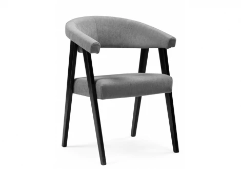 Обеденный стул Woodville Невада 2 ткань 234 / черное дерево