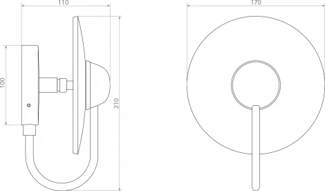 Бра Covali WL-38038