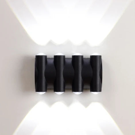 Архитектурная подсветка светодиодная AM Group AM359 AM359-8X1W BK 4000K (220V, IP65)