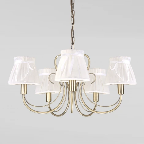 Подвесная люстра Eurosvet 60061 60061/5 античная бронза