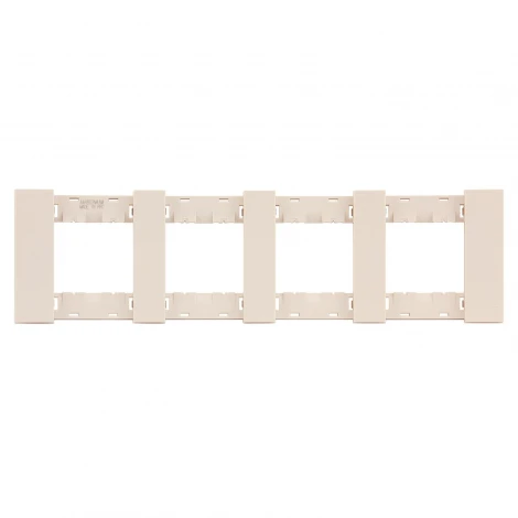 Рамка 4-ая песочный матовый Meiton AA4802M4AM