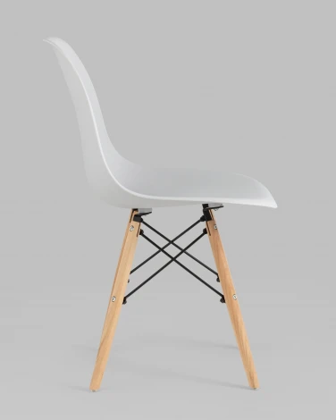 Стул Stool Group Eames Style DSW светло-серый x4 (разборный каркас) арт.УТ000037608