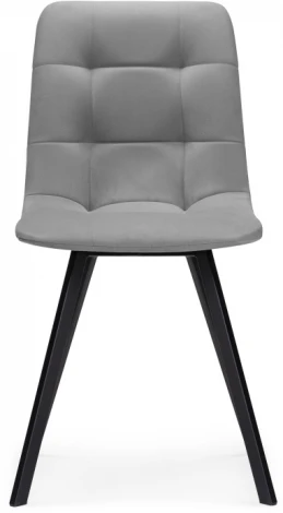 Обеденная группа Notta Эделин (Металл/Велюр, Черный/Серый) 524297