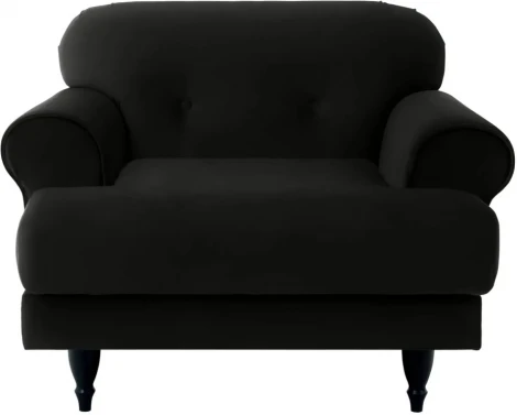 Кресло Italia ОГОГО (арт.339441), (Ткань/Черный)