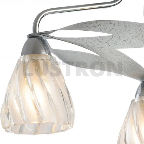 Потолочная люстра N-Light 405 405-03-13CWC chrome + white crack