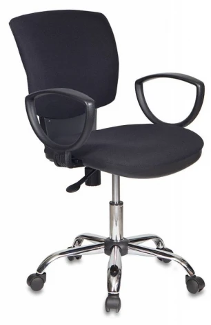 Кресло Бюрократ Ch-626AXSL черный 10-11 крестовина металл хром