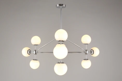 Потолочная люстра на штанге Aployt Rozali APL.606.27.10 (220V, шарики)