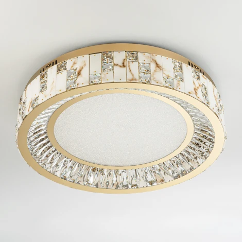 Потолочный светильник светодиодный с пультом с регулировкой цветовой температуры Modelux ML.2400.600 GD