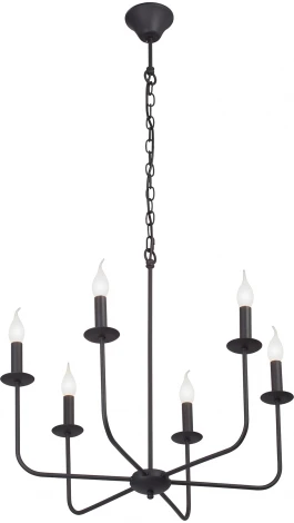 Подвесная люстра V3986-1/6 Vitaluce (220V, на цепи, свеча)