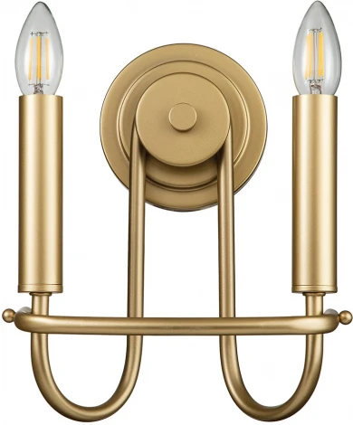 Бра Kichler Capitol Hill KL-CAPITOL-HILL2-PNBR (220V, свеча)
