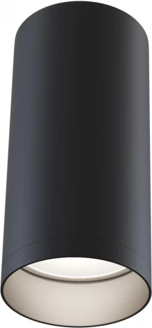Накладной потолочный светильник Focus GU10 1x50Вт Maytoni Technical C010CL-01B (220V)