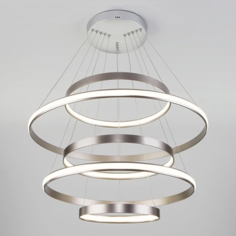 Подвесной светильник Eurosvet Olympia 90179/5 сатин-никель