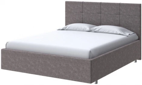 PROxSON Кровать Neo (Ткань: Велюр Gratta 7 Жареный миндаль) 120x200