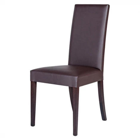 Деревянный стул Copenhagen Connubia Белый G8K эко-кожа