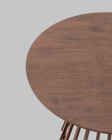 Стол обеденный Stool Group Daphne 100*75 см орех арт.УТ000041366