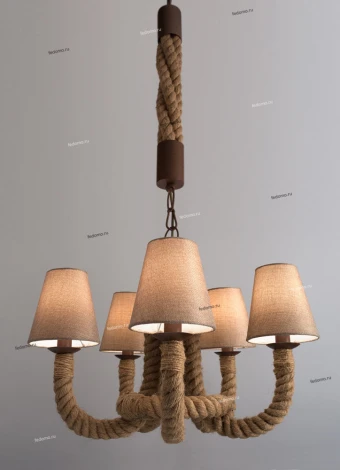 Подвесная люстра Arte Lamp Corda A8958LM-5BR