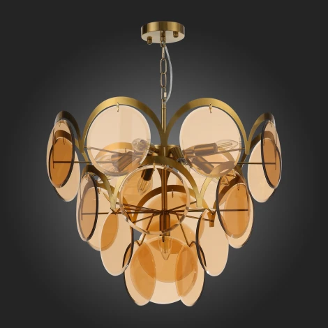 Подвесная люстра ST Luce Fazia SL1161.333.09 (220V, на цепи, круглые, IP22)