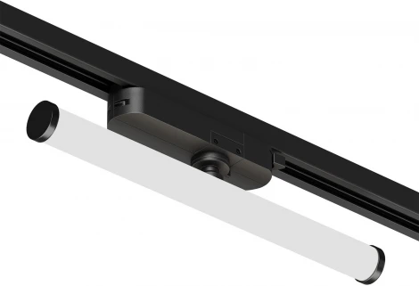 Трековый светильник однофазный 220V Denkirs Strom DK6448-BK (LED)