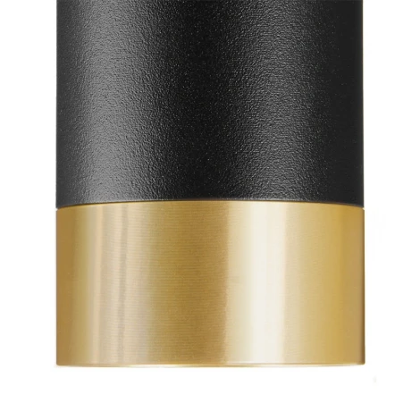 Точечный светильник накладной Wolta WSL-MR11/15BG под лампу MR11 с цоколем GU10 Черный / золотой PETITE