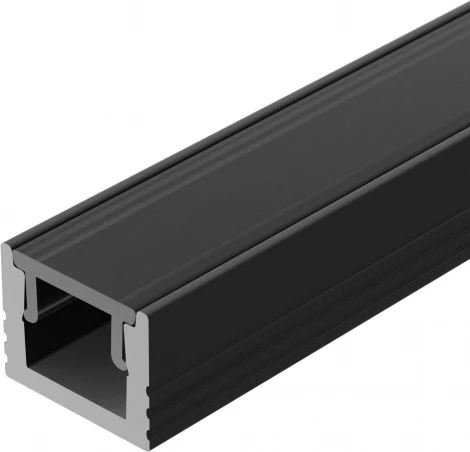 Профиль SL-MINI-8-H6-2000 ANOD BLACK (Алюминий) 030522 Arlight SL-MINI
