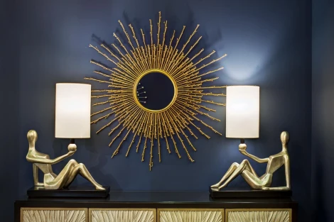 19-OA-5890 Зеркало декоративное d101см Garda Decor