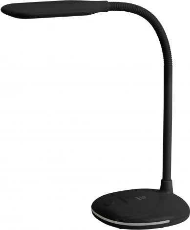 Офисная настольная лампа Эра NLED-477-8W-BK (220V, выключатель)