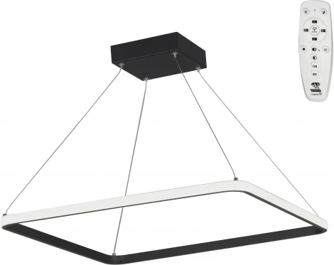 Подвесной светильник с ПДУ светодиодный LED 54Вт, 2700-6500К Vitaluce V2507DT-1/1S (220V, на тросе)