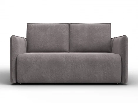 Диван прямой Лига-117 (ЛДСП,Брус,Фанера,Велюр/Бежевый) Лига Диванов 137015