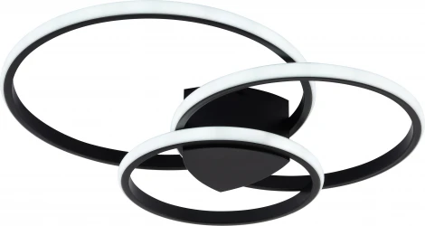 Потолочная люстра светодиодная с пультом регулировкой цветовой температуры и яркости Rivoli Milena 6141-101 (220V, круглые)