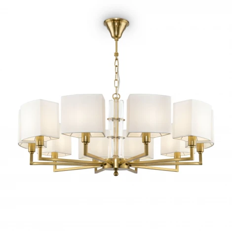 Подвесная люстра Maytoni Metropolitan H015PL-10G