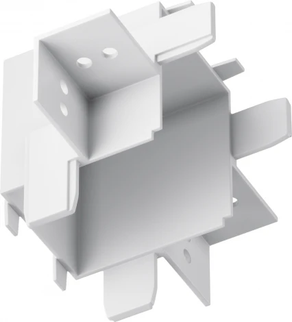Коннектор угловой внутренний Radity встраиваемый белый (магнитный) Maytoni Technical TRA084CT-12W
