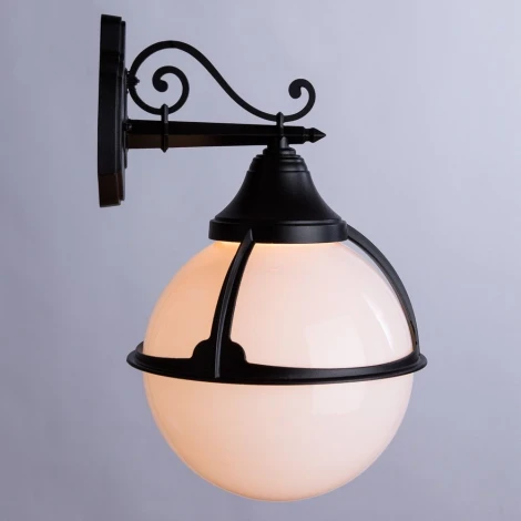 Настенный фонарь уличный Arte Lamp Monaco A1492AL-1BK