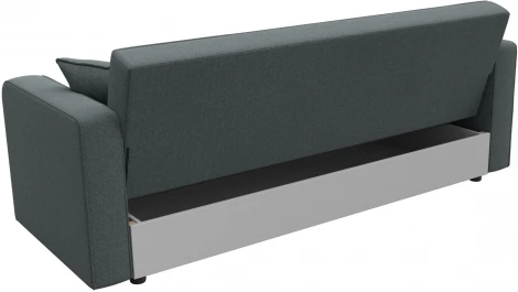 Диван-книжка Тур (Серый/Рогожка) Лига Диванов арт.125020