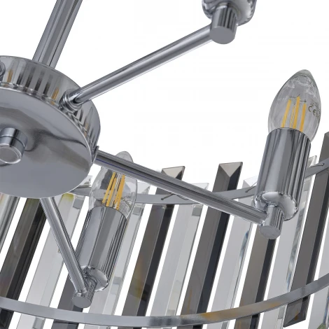 Потолочная люстра на штанге Arte Milano Sorrento-5209 375209/5/80/390 CR (220V, круглые)